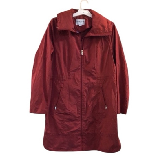 Cole Haan Jackets & Blazers - COLE HAAN SIGNATURE Back Bow Hooded Raincoat